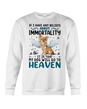 Immortality - Long-haired Tan Chihuahua Crewneck Sweatshirt tile