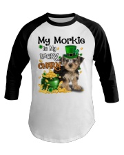 Lucky Charm - Morkie 1 Baseball Tee tile