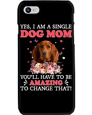 Amazing Mom - Redbone Coonhound Phone Case tile