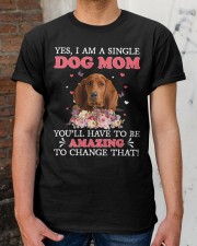 Amazing Mom - Redbone Coonhound Classic T-Shirt apparel-classic-tshirt-lifestyle-30