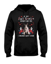 Either - Bull Terrier 1 Hooded Sweatshirt tile