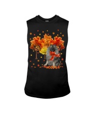 Fall Forest - GREY Keeshond Sleeveless Tee tile