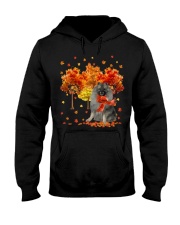 Fall Forest - GREY Keeshond Hooded Sweatshirt tile