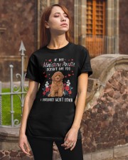 Either - RED Miniature Poodle Classic T-Shirt apparel-classic-tshirt-lifestyle-06