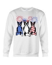 American Firework - Boston Terrier Dog Crewneck Sweatshirt tile