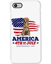 American 4th july - Mutt Dog Phone Case tile