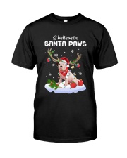 Santa Reindeer - Dogo Argentino 1 Classic T-Shirt tile