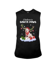 Santa Reindeer - Dogo Argentino 1 Sleeveless Tee tile