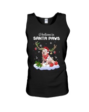 Santa Reindeer - Dogo Argentino 1 Unisex Tank tile
