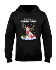 Santa Reindeer - Dogo Argentino 1 Hooded Sweatshirt front