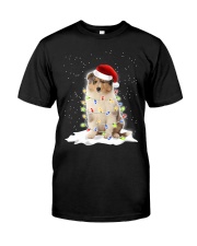 Christmas Led - Rough Collie Classic T-Shirt front