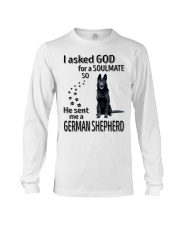 Canine Soulmate - BLACK German Shepherd Long Sleeve Tee tile