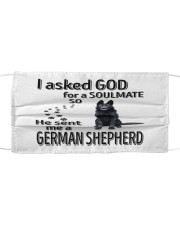 Canine Soulmate - BLACK German Shepherd Mask tile