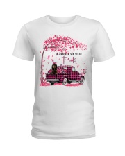 Pink Autumn - Coonhound Ladies T-Shirt tile