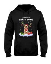 Santa Reindeer - Norfolk Terrier Hooded Sweatshirt front