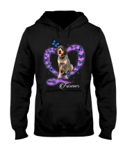Butterflies - Bluetick Coonhound Hooded Sweatshirt tile