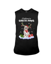 Santa Reindeer - English Setter Sleeveless Tee tile