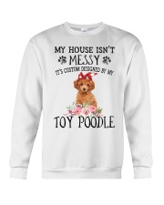 Messy - RED Toy Poodle Crewneck Sweatshirt tile