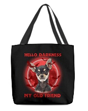 Dark Moon - Chihuahua All-Over Tote tile