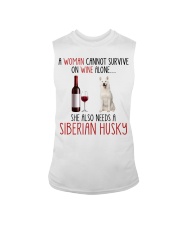 She Also Needs - Siberian Husky Sleeveless Tee tile