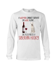 She Also Needs - Siberian Husky Long Sleeve Tee tile