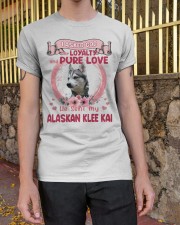 Loyalty - Alaskan Klee Kai Classic T-Shirt apparel-classic-tshirt-lifestyle-21