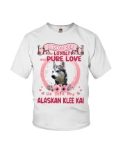 Loyalty - Alaskan Klee Kai Youth T-Shirt tile