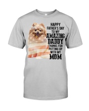 Father Day - Pomeranian Classic T-Shirt front