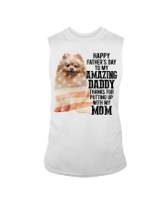 Father Day - Pomeranian Sleeveless Tee tile