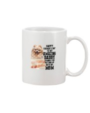 Father Day - Pomeranian Mug tile