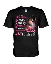This Life - Papillon 2 V-Neck T-Shirt tile