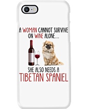 She Also Needs - Tibetan Spaniel Phone Case tile