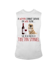 She Also Needs - Tibetan Spaniel Sleeveless Tee tile