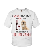 She Also Needs - Tibetan Spaniel Youth T-Shirt tile