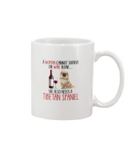 She Also Needs - Tibetan Spaniel Mug tile