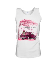 Pink Autumn - Cavalier King Charles Spaniel 2 Unisex Tank tile