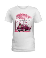 Pink Autumn - Cavalier King Charles Spaniel 2 Ladies T-Shirt tile