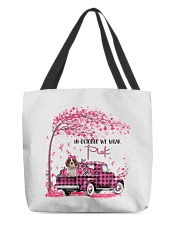 Pink Autumn - Cavalier King Charles Spaniel 2 All-Over Tote tile