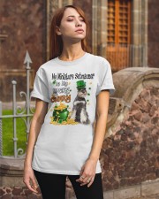 Lucky Charm - GREY Miniature Schnauzer Classic T-Shirt apparel-classic-tshirt-lifestyle-06
