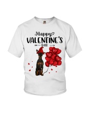 Gnome Hat - BLACK Miniature Pinscher Youth T-Shirt tile