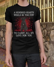 Carry Love - BLACK Miniature Schnauzer Classic T-Shirt apparel-classic-tshirt-lifestyle-21