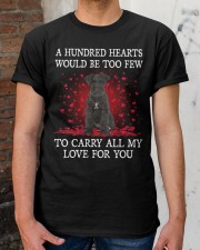 Carry Love - BLACK Miniature Schnauzer Classic T-Shirt apparel-classic-tshirt-lifestyle-30
