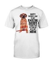 Father Day - Rhodesian Ridgeback Classic T-Shirt tile
