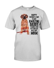 Father Day - Rhodesian Ridgeback Premium Fit Mens Tee tile