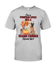 Pumpkin Girl - Belgian Tervuren Classic T-Shirt front