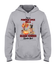 Pumpkin Girl - Belgian Tervuren Hooded Sweatshirt tile