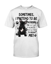 Sometimes - French Bulldog Premium Fit Mens Tee tile