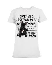 Sometimes - French Bulldog Premium Fit Ladies Tee tile