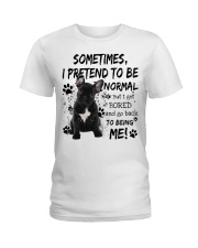 Sometimes - French Bulldog Ladies T-Shirt tile