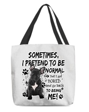 Sometimes - French Bulldog All-Over Tote tile